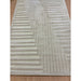 Valley Connection Scandinavian Carved 3D Hi-Low Flatweave Ivory Rug