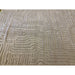 Valley Route Scandinavian Carved 3D Hi-Low Flatweave Beige/Natural Rug