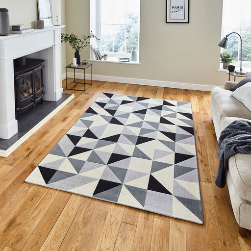 Vancouver 18214 Grey / Black Rug