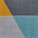 Tappeto Vancouver 18487 Grigio/Blu/Giallo