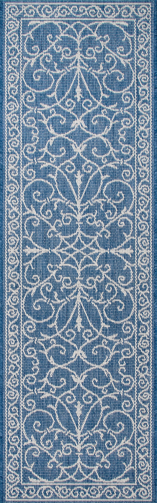 Versatile tappeto blu per interni ed esterni 120x180 cm