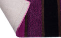 Vertical Stripes Fuchsia Rug