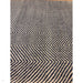 Vigo Modern Geometric Zig Zag Hand-Woven Jute Mix Soft-Touch Boho Flatweave Navy/Cream Rug