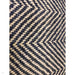 Vigo Modern Geometric Zig Zag Hand-Woven Jute Mix Soft-Touch Boho Flatweave Navy/Cream Rug