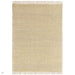 Vigo Modern Geometric Zig Zag Hand-Woven Jute Mix Soft-Touch Boho Flatweave Ochre/Cream Rug