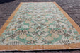 Vintage 107x195 cm Distressed Area Rug #147