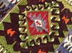 Vintage 157cm x 133cm Tribal Kilim Rug From Turkey