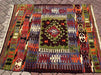 Vintage 157cm x 133cm Tribal Kilim Rug From Turkey