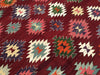 Vintage 246 cm x 202 cm Kilim Rug from Turkey