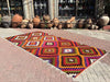 Vintage 340cm x 168cm Kilim Rug from Western Turkey
