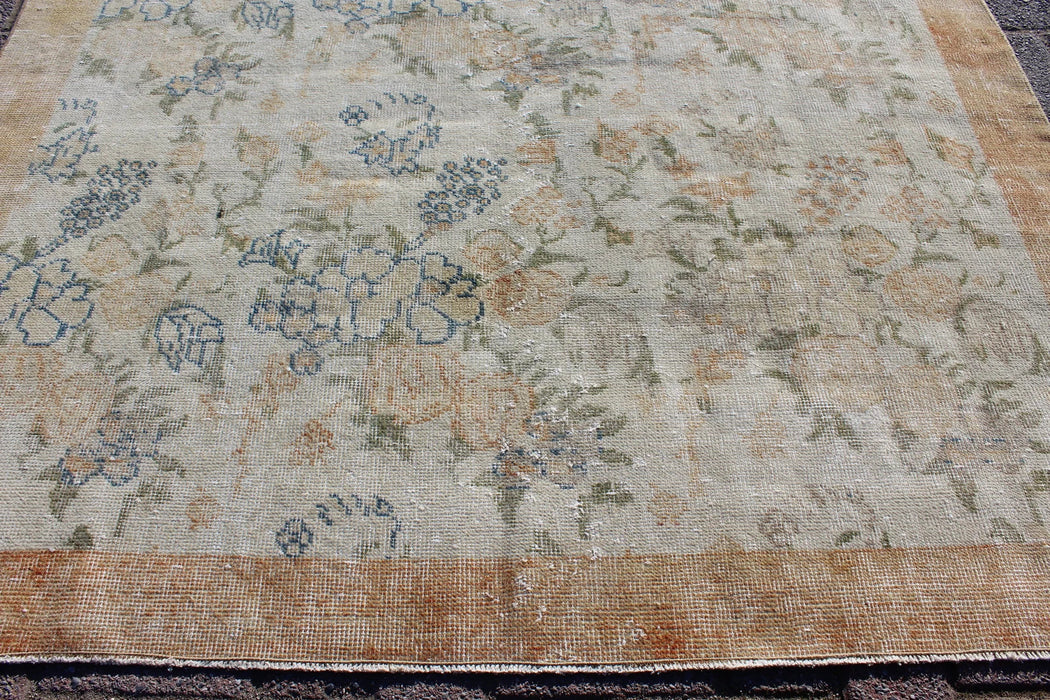 Vintage Anatolian Area Rug 144x245 cm Hand Knotted