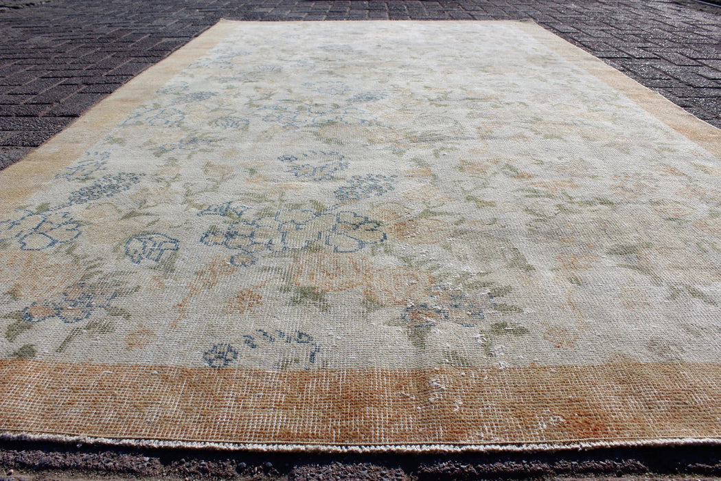 Vintage Anatolian Area Rug 144x245 cm Hand Knotted