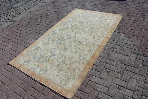 Vintage Anatolian Area Rug 144x245 cm Hand Knotted