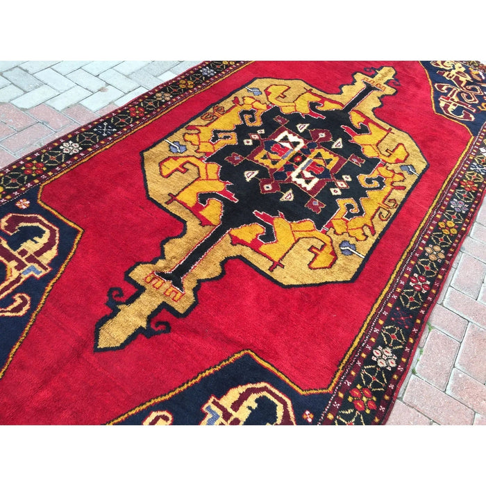 Vintage Anatolian Area Rug 348cm x 155cm Hand Knotted