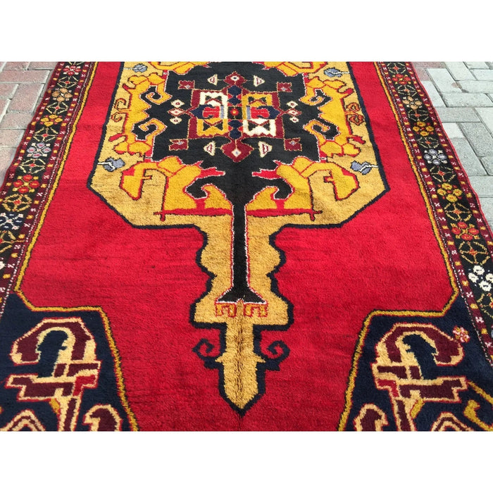 Vintage Anatolian Area Rug 348cm x 155cm Hand Knotted