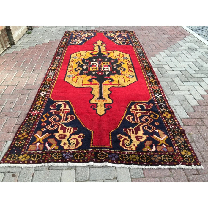 Vintage Anatolian Area Rug 348cm x 155cm Hand Knotted