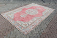 Vintage Anatolian Area Rug 87.5 x 129.5 Inches 222 x 329 cm
