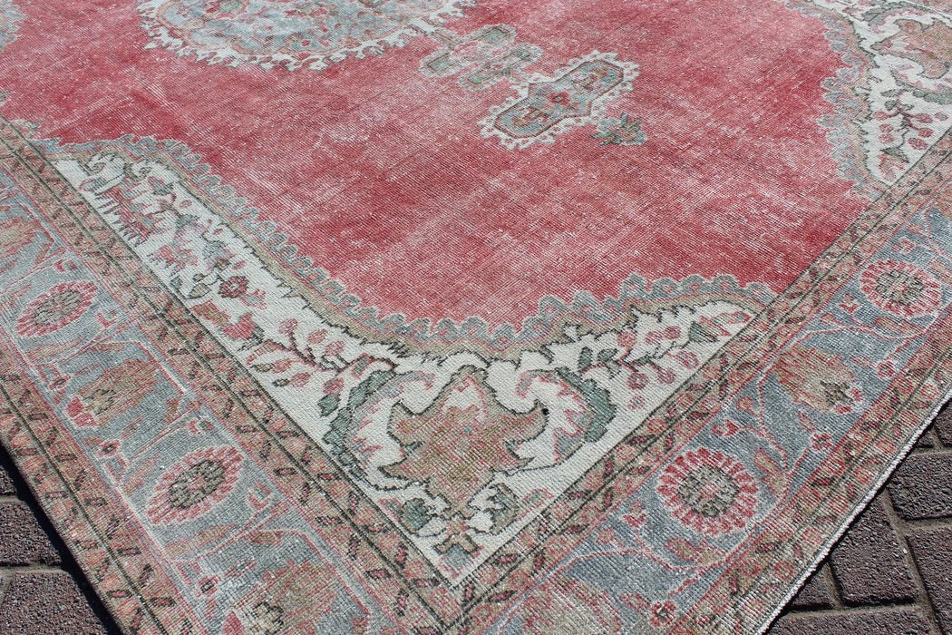 Vintage Anatolian Area Rug 87.5 x 129.5 Inches 222 x 329 cm