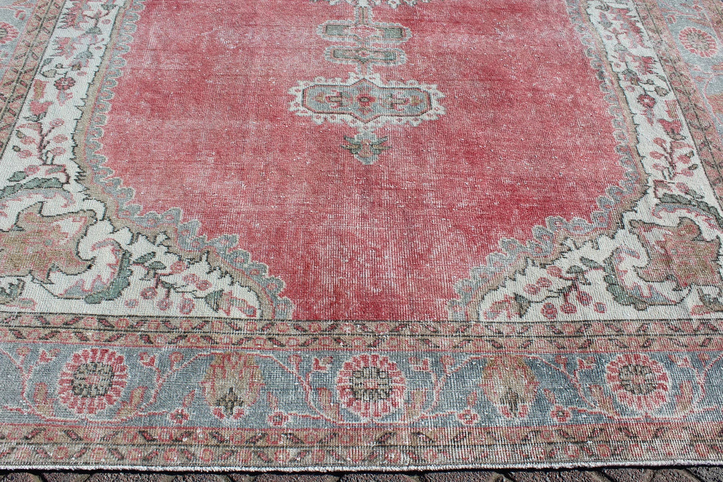 Vintage Anatolian Area Rug 87.5 x 129.5 Inches 222 x 329 cm