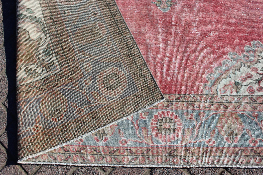 Vintage Anatolian Area Rug 87.5 x 129.5 Inches 222 x 329 cm