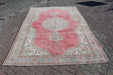Vintage Anatolian Area Rug 87.5 x 129.5 Inches 222 x 329 cm