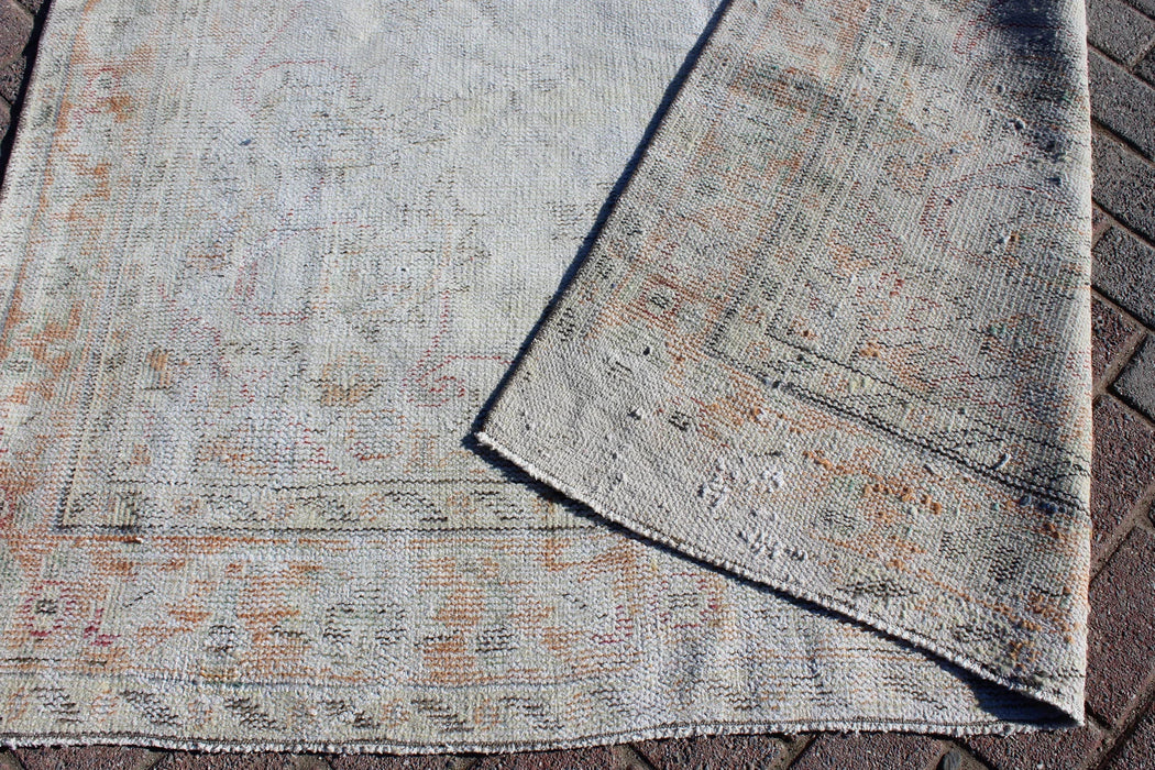 Vintage Anatolian Hand Knotted Runner Rug 173x297 cm