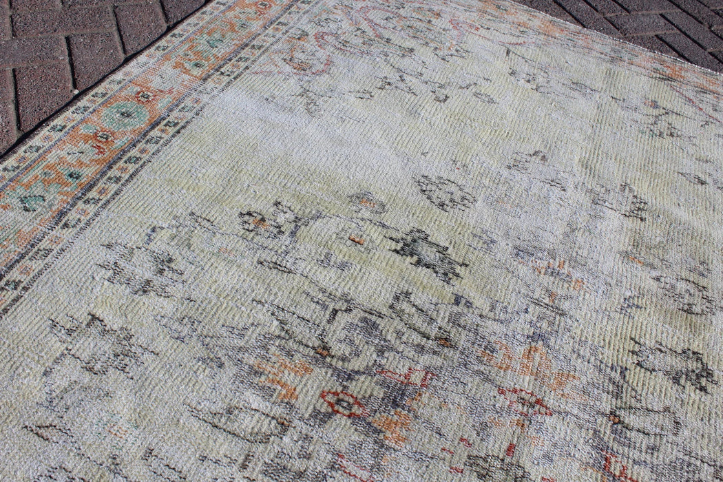 Vintage Anatolian Hand Knotted Runner Rug 173x297 cm