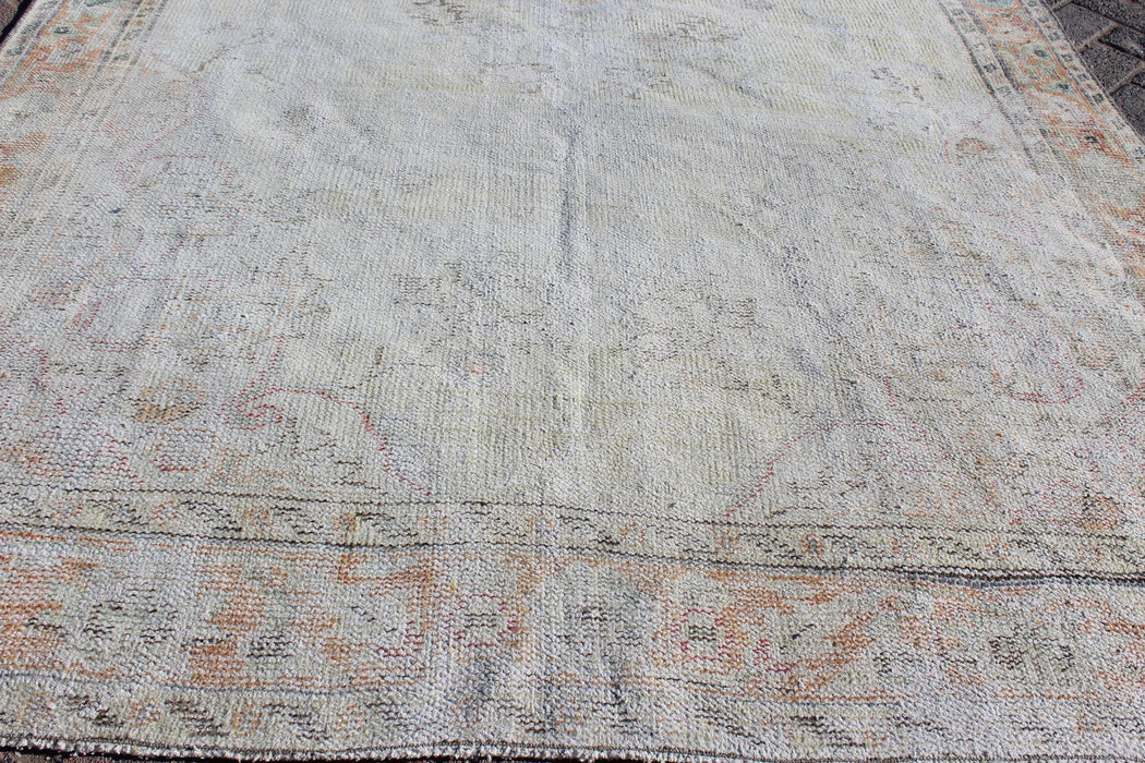 Vintage Anatolian Hand Knotted Runner Rug 173x297 cm