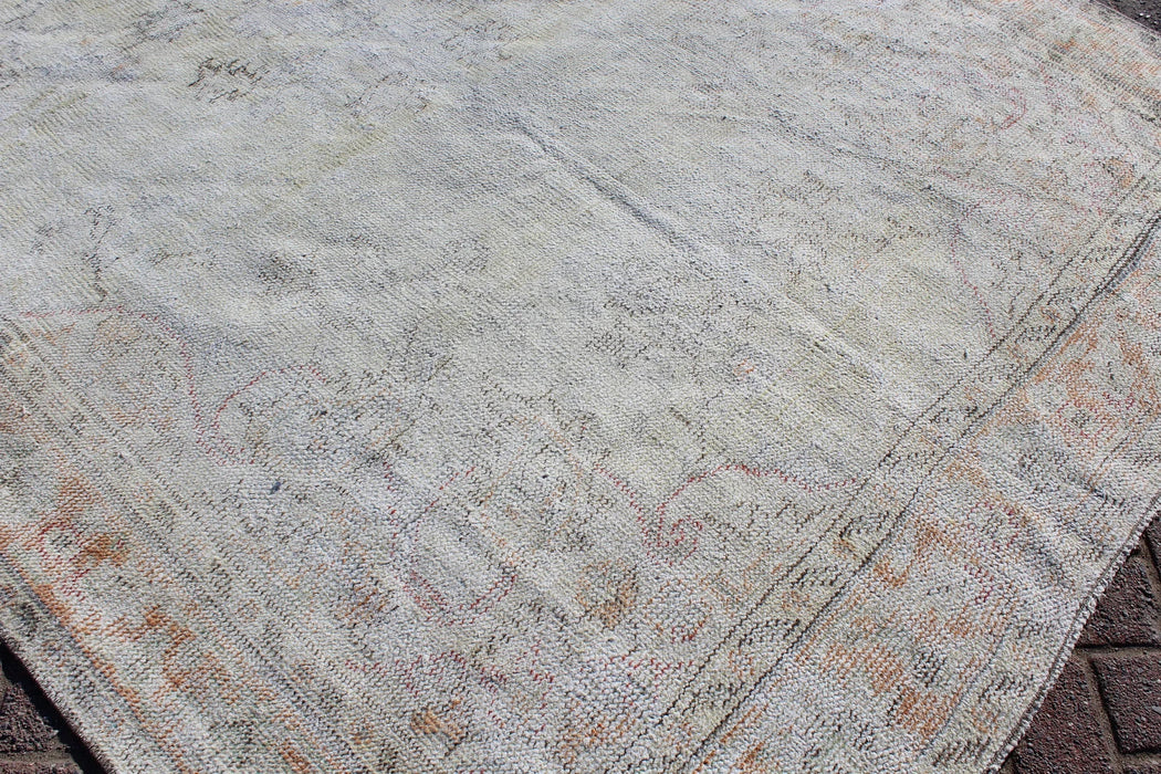 Vintage Anatolian Hand Knotted Runner Rug 173x297 cm