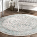 Vintage Aqua Herati Area Rug 152 cm x 244 cm