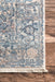 Vintage Area Rug Light Blue 160x230 cm