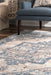 Vintage Area Rug Light Blue 160x230 cm