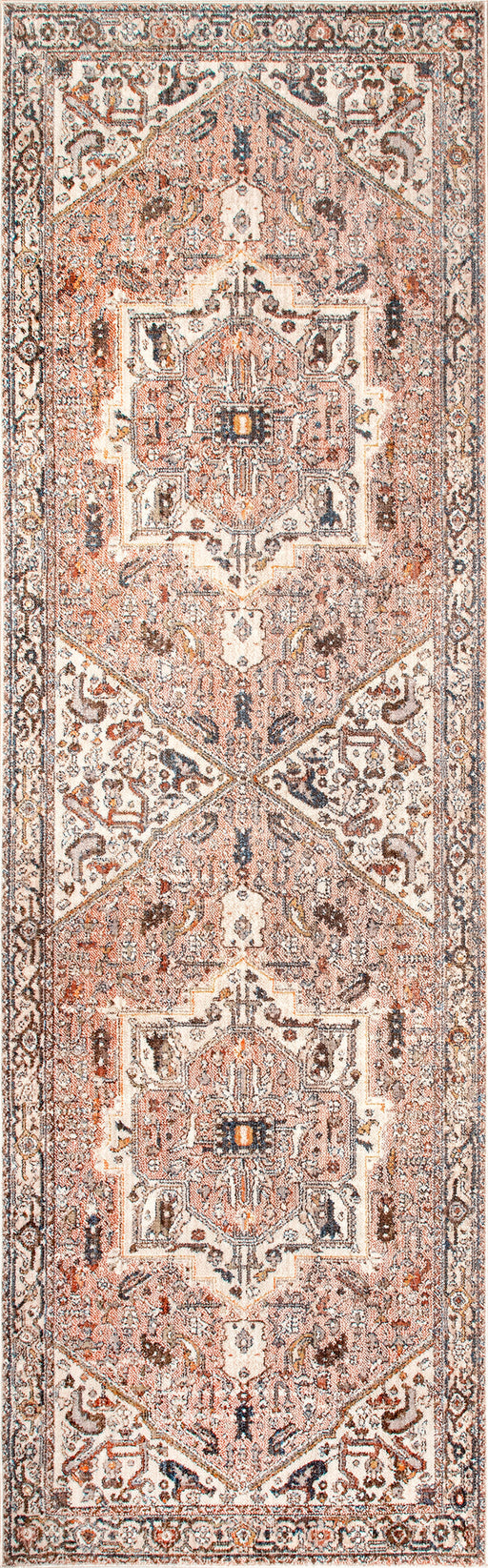 Vintage Area Rug Light Brown 120 x 180 cm