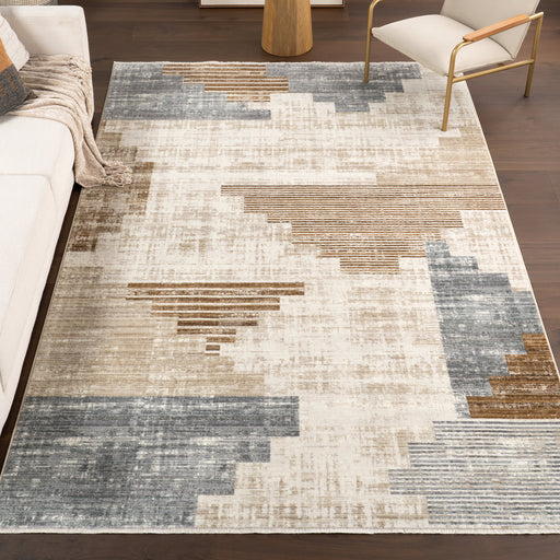 Vintage Beige Area Rug 120x180 cm for Home Décor