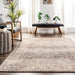 Vintage Beige Cotton-Blend Area Rug 160x230 cm