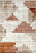 Vintage Blocks Area Rug in Rust