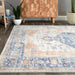 Vintage Blue Area Rug 140x200 cm