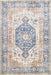 Vintage Blue Area Rug 140x200 cm