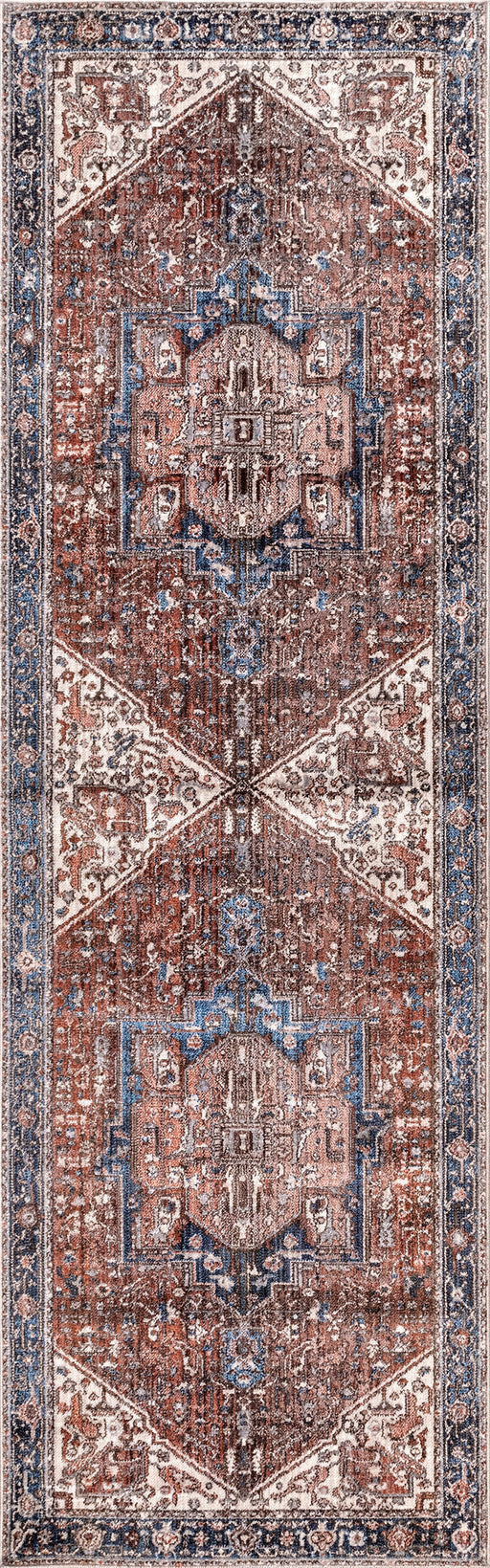 Tappeto vintage blu 150x240 cm