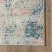 Vintage Blue Distressed Area Rug 160x230 cm