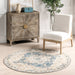 Vintage Blue Medallion Area Rug 160x230 cm