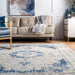 Vintage Blue Persian Area Rug 150x240 cm