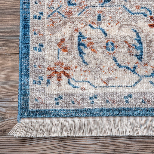 Vintage Blue Persian Area -matto 160x230 cm