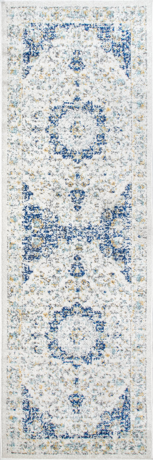 Tappeto persiano vintage blu 160x230 cm