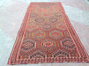 Vintage Blush Pink Turkish Kilim Rug 330cm x 151cm
