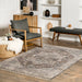 Vintage Dark Grey Area Rug 160x230 cm