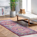 Vintage Fuchsia Persian Area Rug 120x180 cm