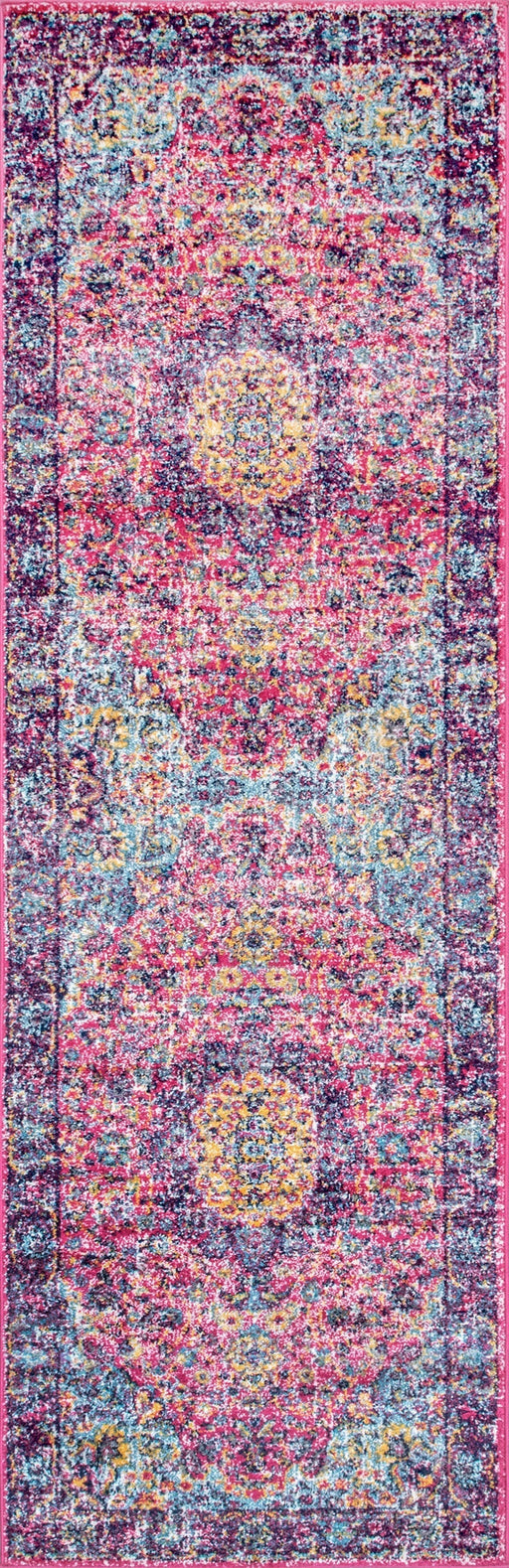 Vintage Fuchsia Perzisch vloerkleed 120x180 cm