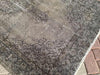 Vintage Gray Distressed Wool And Cotton Rug 212 cm x 119 cm