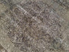 Vintage Gray Distressed Wool And Cotton Rug 212 cm x 119 cm